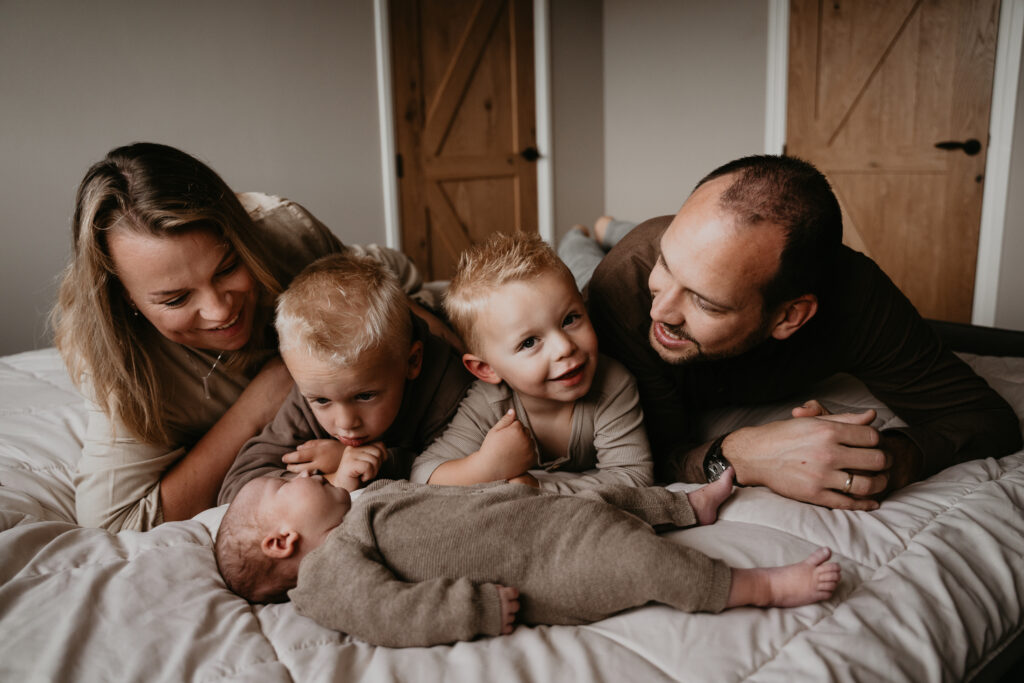 Newbornshoot thuis