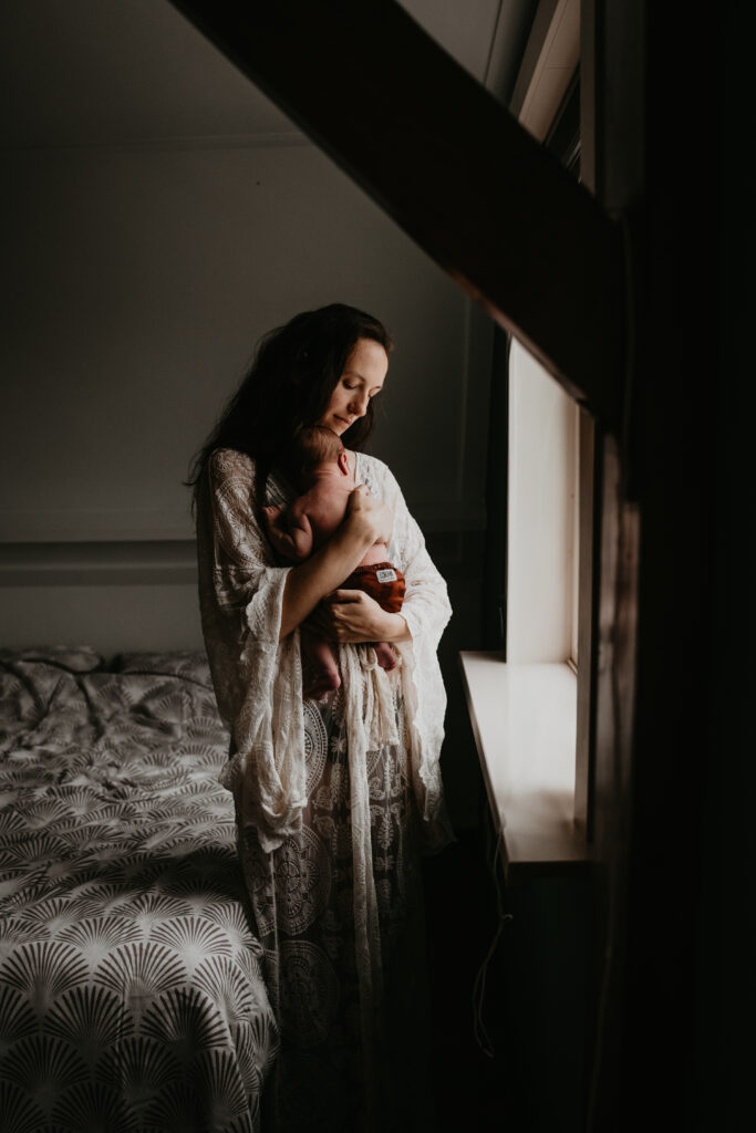 Newbornshoot thuis