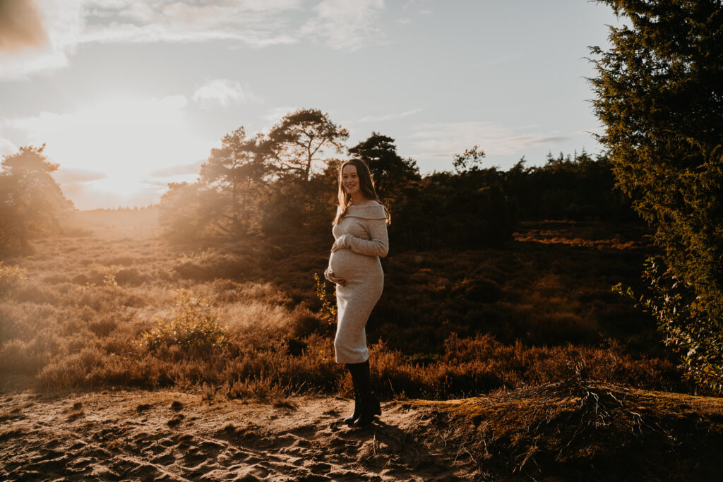 Zwangerschapsshoot in Drenthe