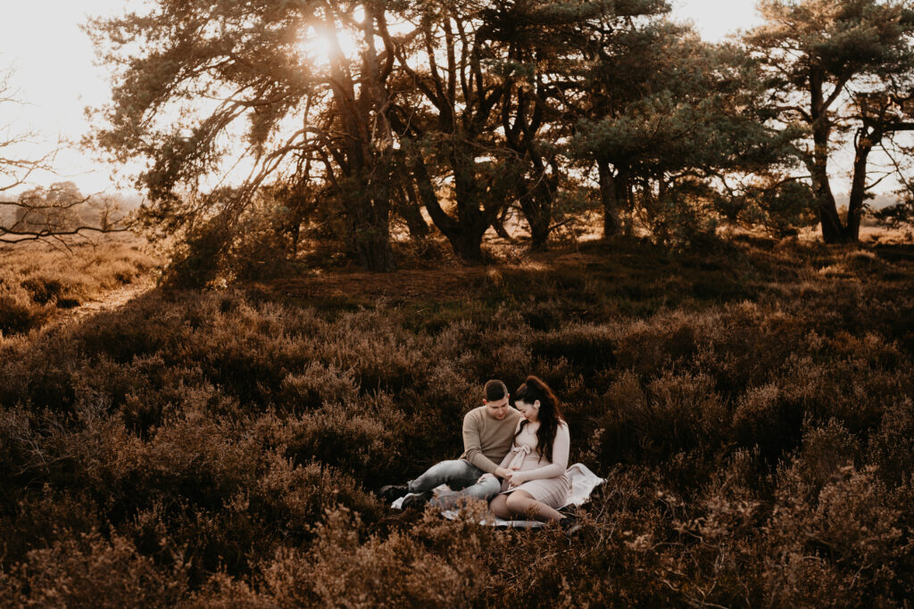 Zwangerschapsshoot in Drenthe