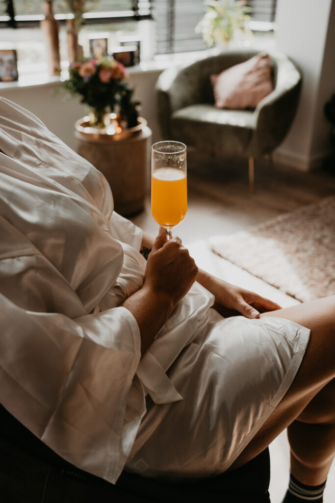 Getting ready, bruiloft, drenthe