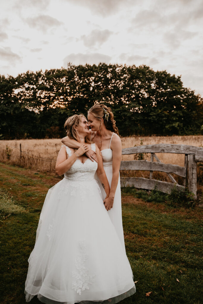 Golden hour, bruiloft, trouwfotograaf, Drenthe